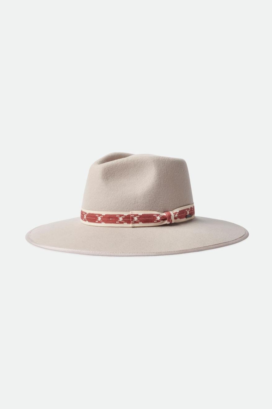 Beige Brixton Jo Rancher Hat Women's Hats | 614308SBM