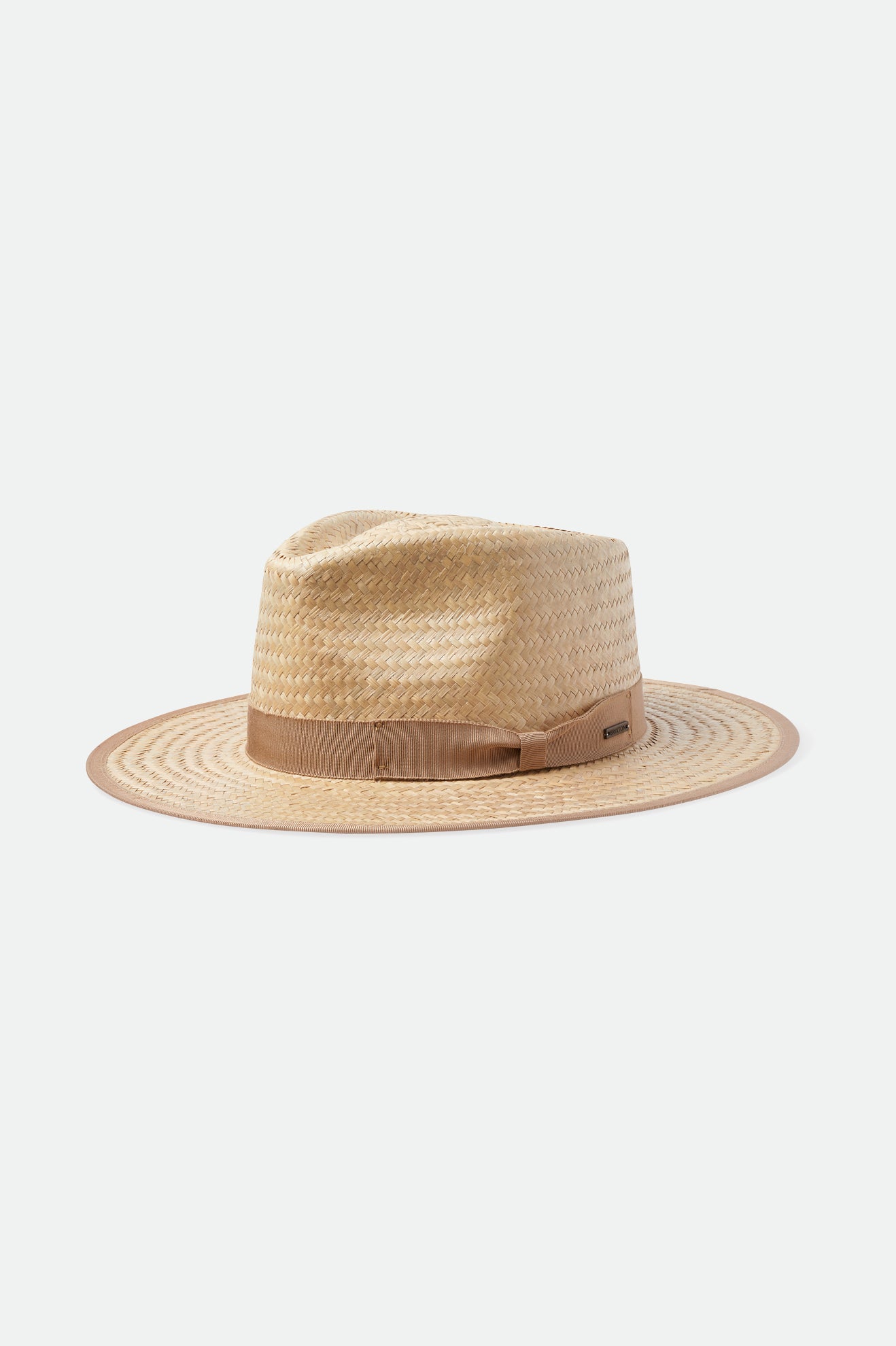 Beige Brixton Jo Short Brim Palmilla Men's Hats | 671420VKL