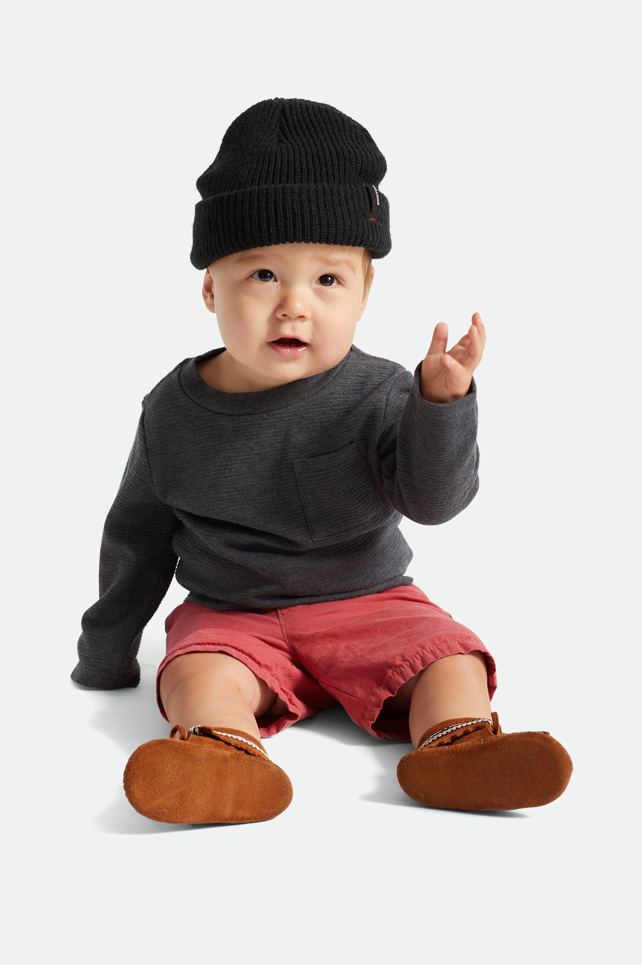 Black Brixton Baby Heist Men's Beanie | 893417XBW