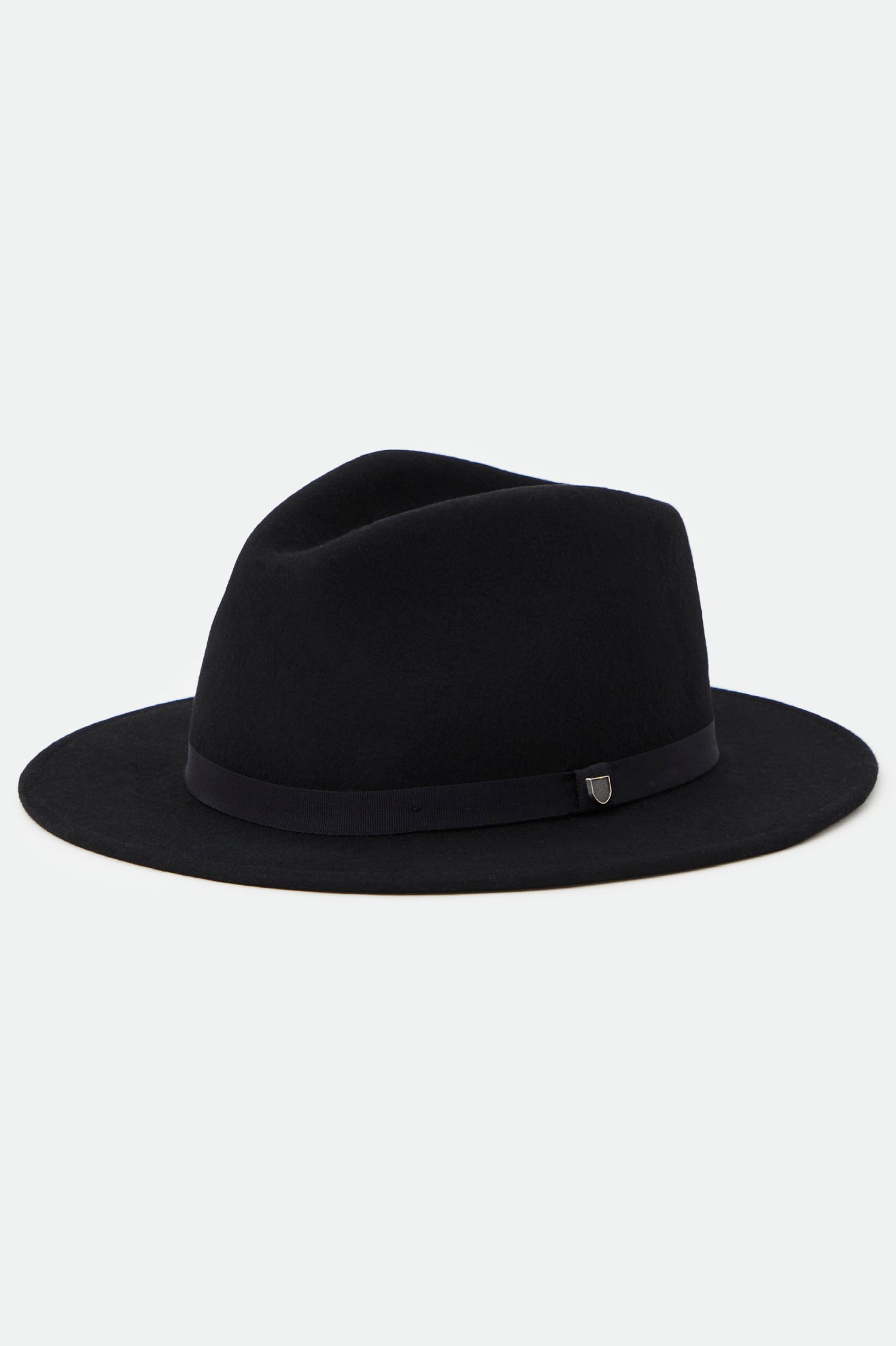 Black Brixton Messer Packable Fedora Women's Fedoras | 154207LXY