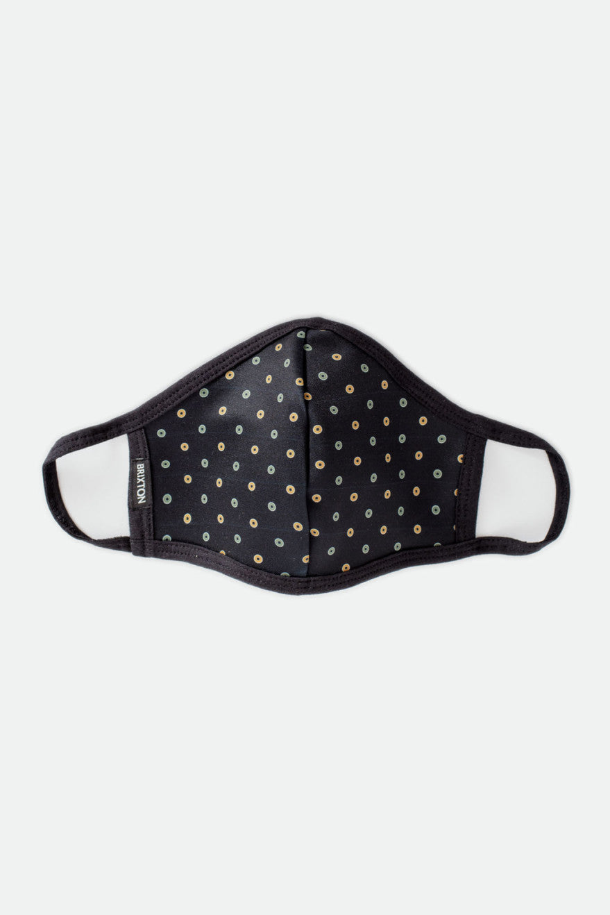 Black Brixton Reversible Unisex Face Masks | 435629IJQ