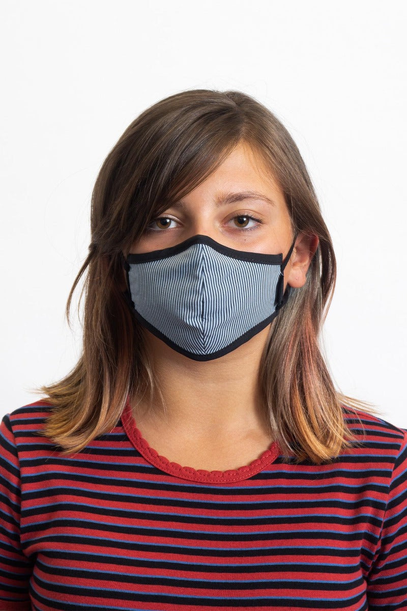 Blue Brixton Youth Antimicrobial Unisex Face Masks | 072316VNW