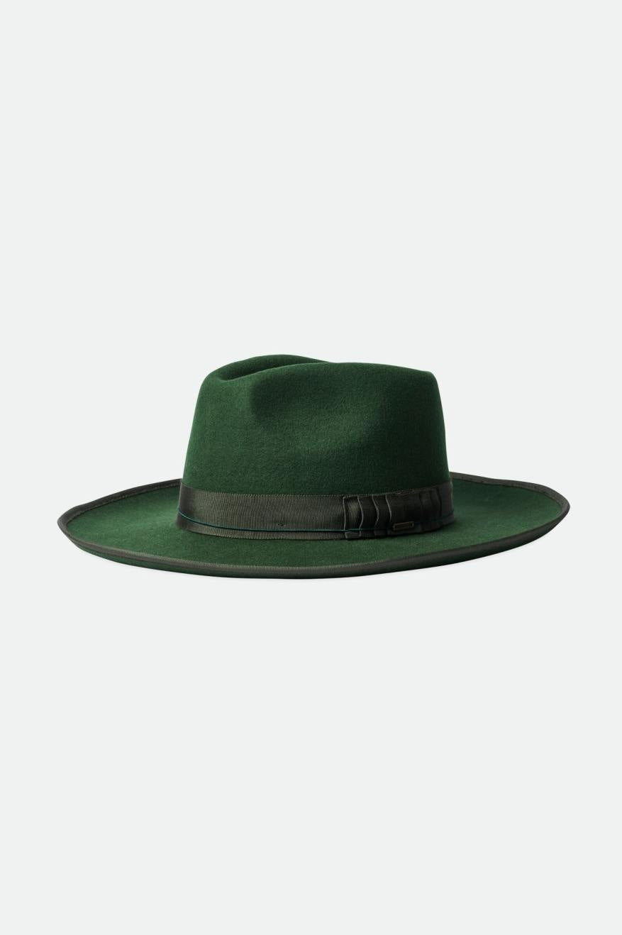 Green Brixton Reno Men's Fedoras | 513946EWQ