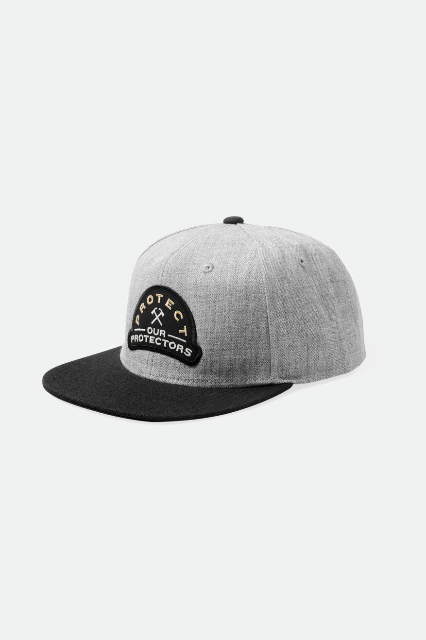 Light Grey / Black Brixton Coors Protector MP Men's Caps | 674950RYC