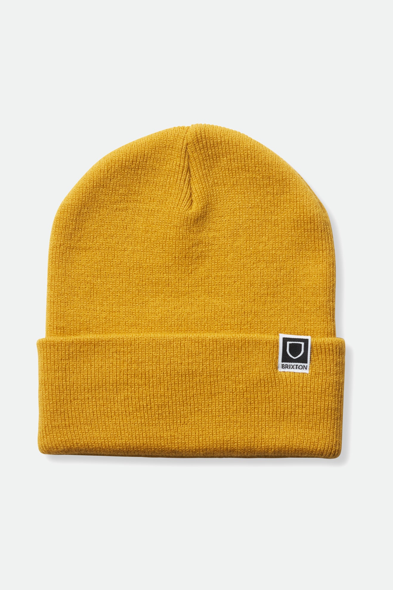 Mustard Brixton Harbor Beta Watch Cap Men's Beanie | 804539YUM