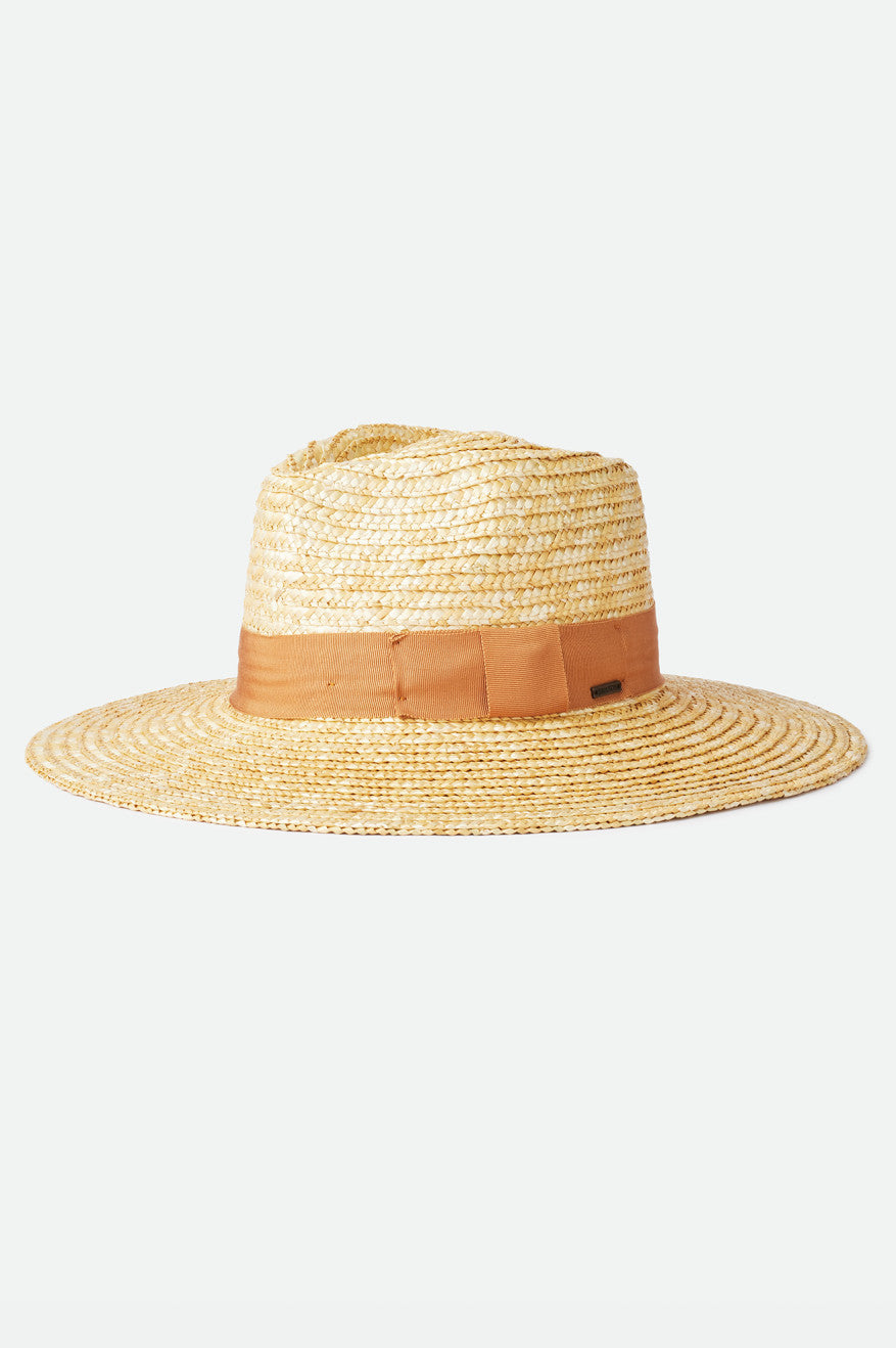 Orange Brixton Joanna Women's Straw Hats | 314028JFS