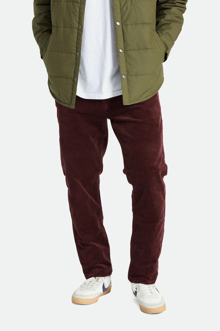 Red Brixton Choice Chino Regular Men's Pants | 857146GRV