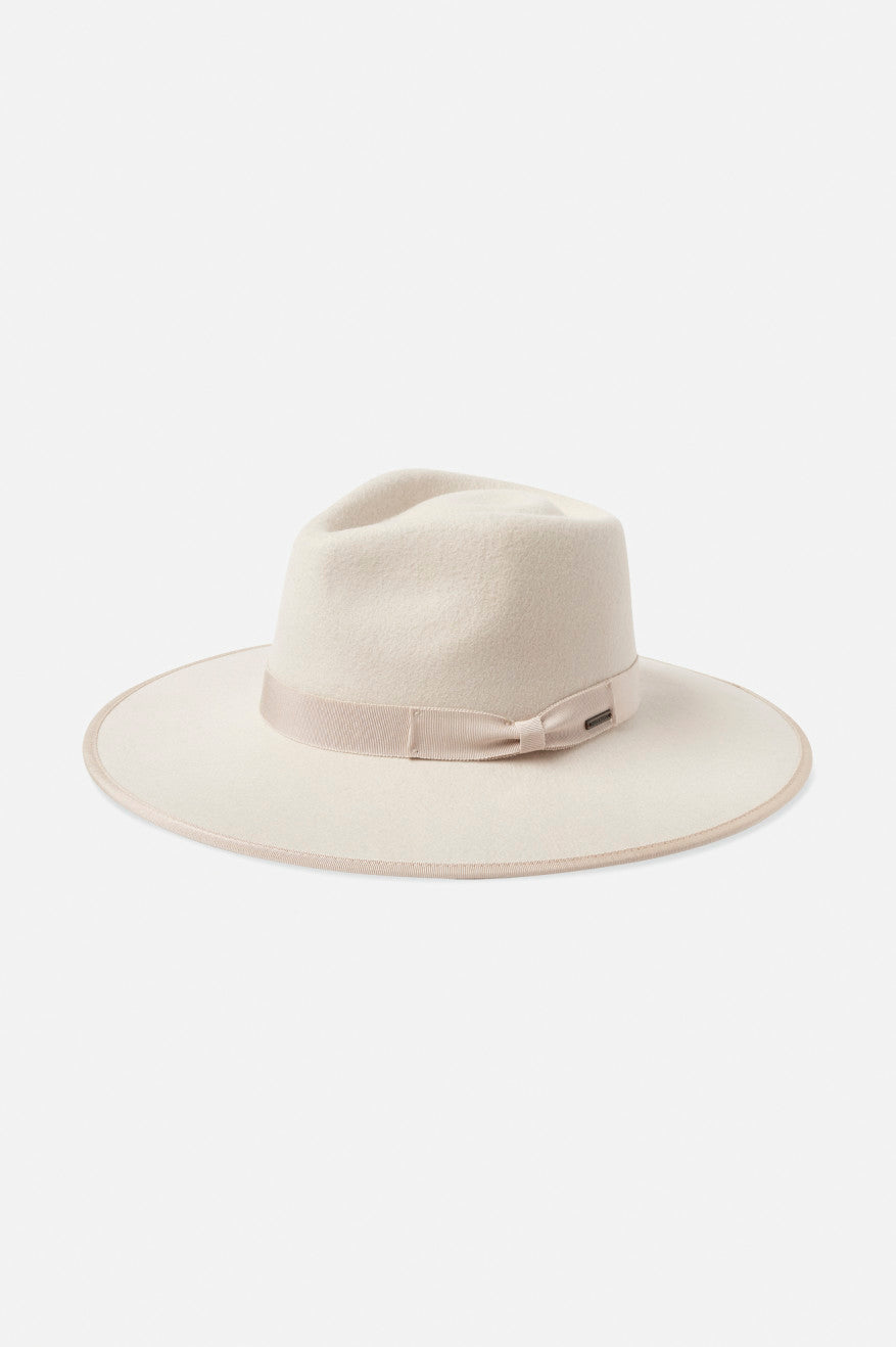 White Brixton Jo Rancher Hat Women's Hats | 517283GWB