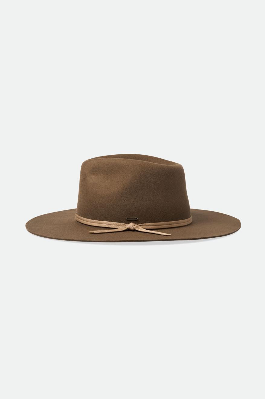 Beige Brixton Cohen Cowboy Men's Hats | 259047TLV