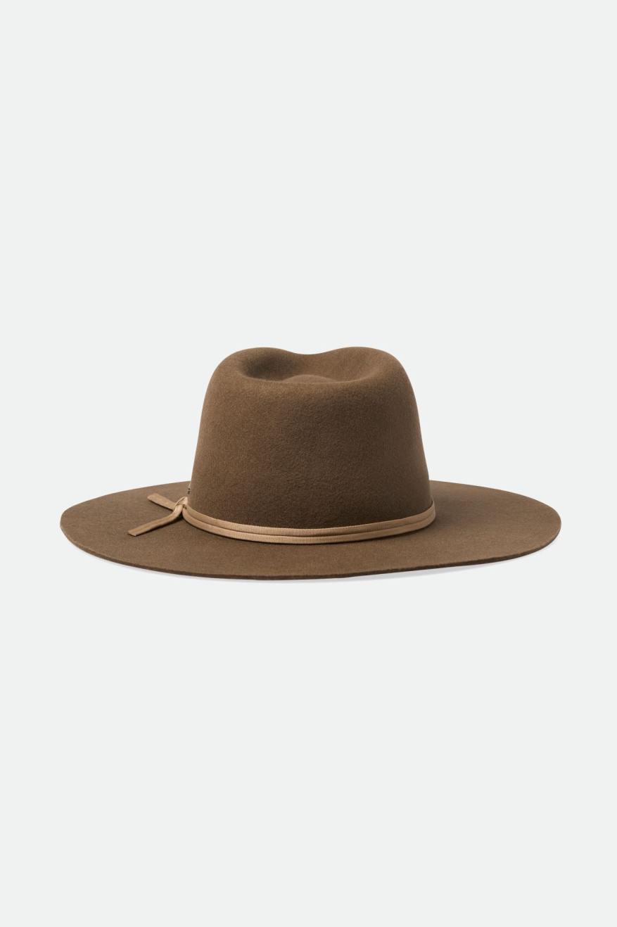 Beige Brixton Cohen Cowboy Men's Hats | 259047TLV