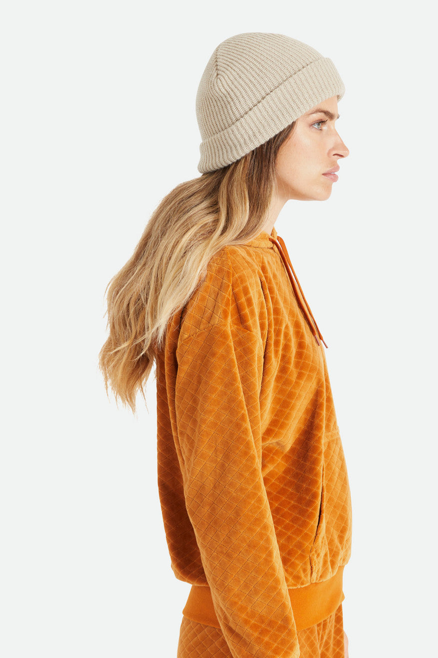 Beige Brixton Heist Women's Beanie | 218604KFL