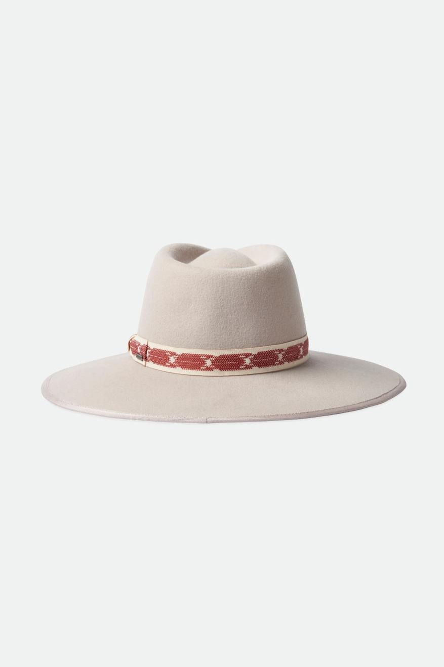 Beige Brixton Jo Rancher Hat Women's Hats | 614308SBM