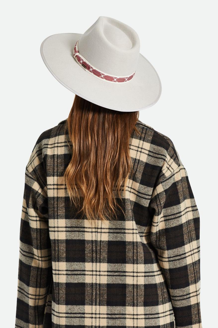 Beige Brixton Jo Rancher Hat Women's Hats | 614308SBM