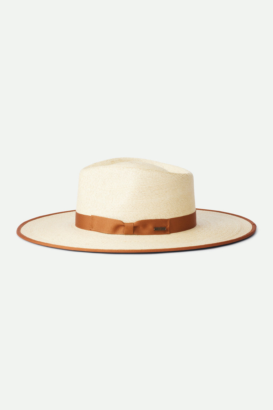 Beige Brixton Jo Rancher Women's Straw Hats | 048253EJZ