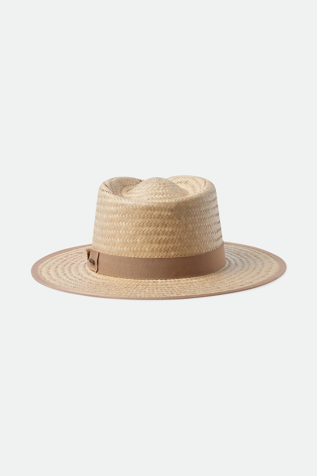 Beige Brixton Jo Short Brim Palmilla Men's Hats | 671420VKL