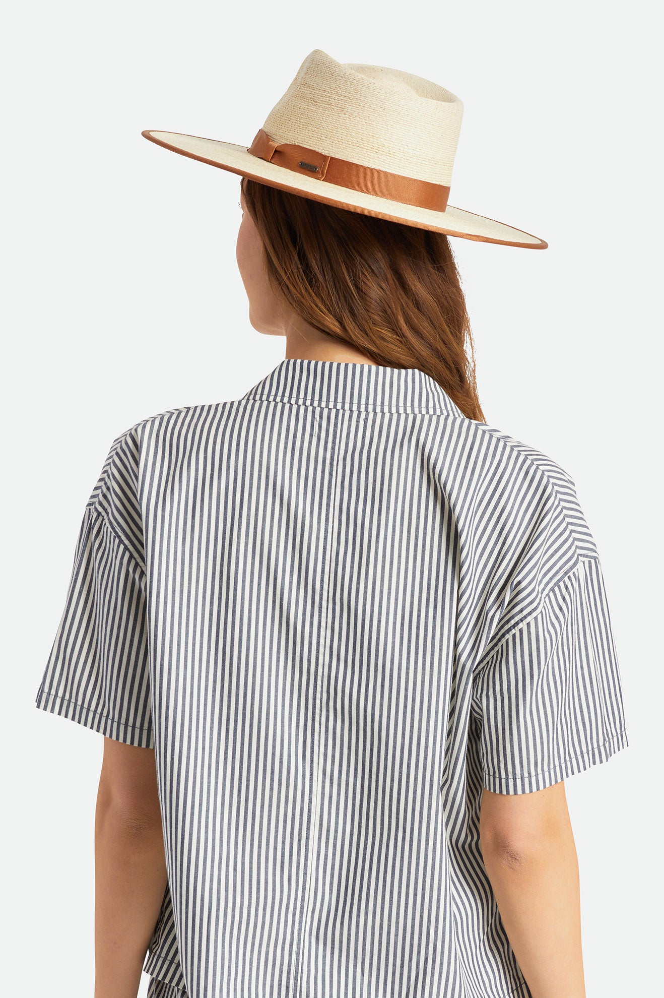 Beige Brixton Jo Straw Rancher Hat Women's Hats | 257403UDE