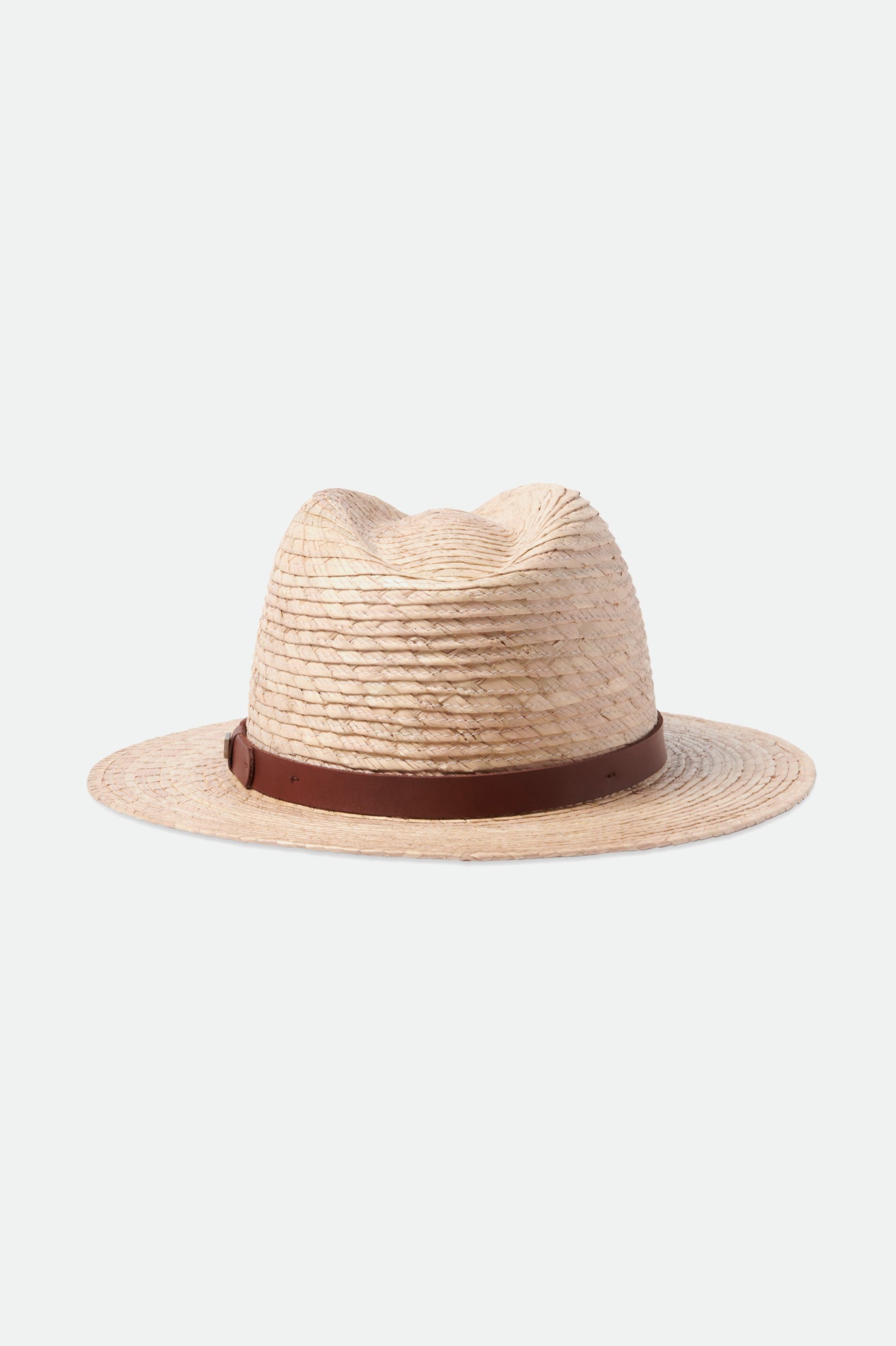 Beige Brixton Messer Fedora Women's Straw Hats | 157986FRT