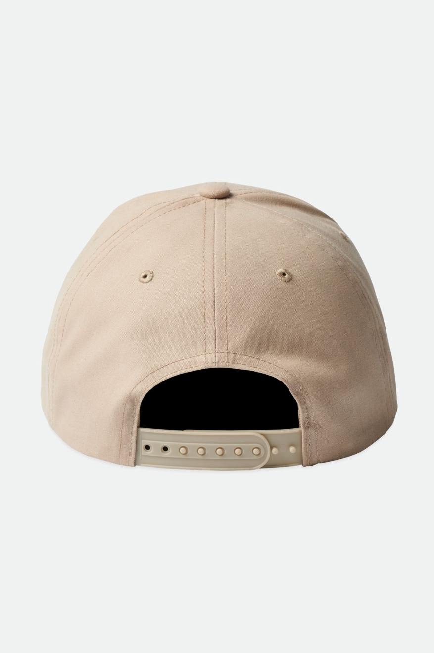 Beige Brixton Palmer Proper NetPlus MP Men's Caps | 480953WTE