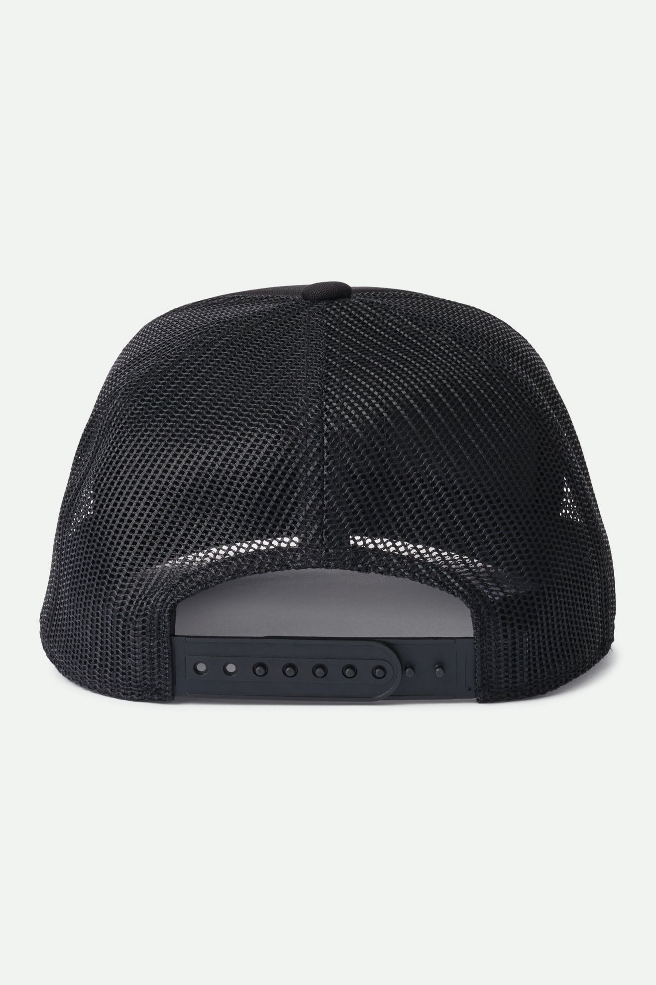 Black Brixton Alpha Block NetPlus MP Trucker Hat Men's Caps | 512746PST