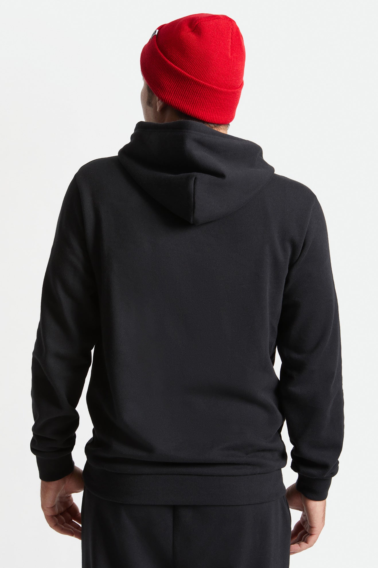 Black Brixton Alton Men's Hoodie | 732094TVK