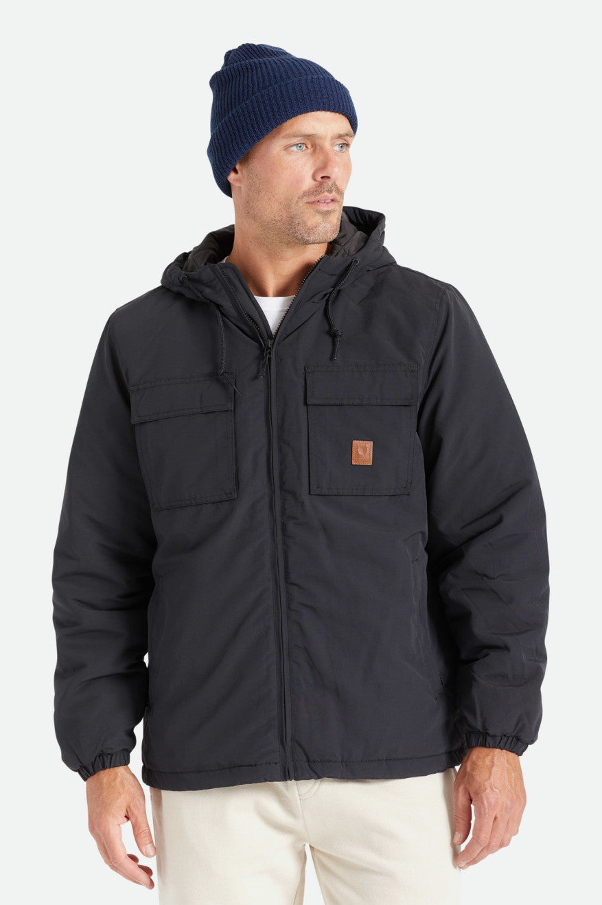 Black Brixton Buck Men's Jackets | 168472ZFJ