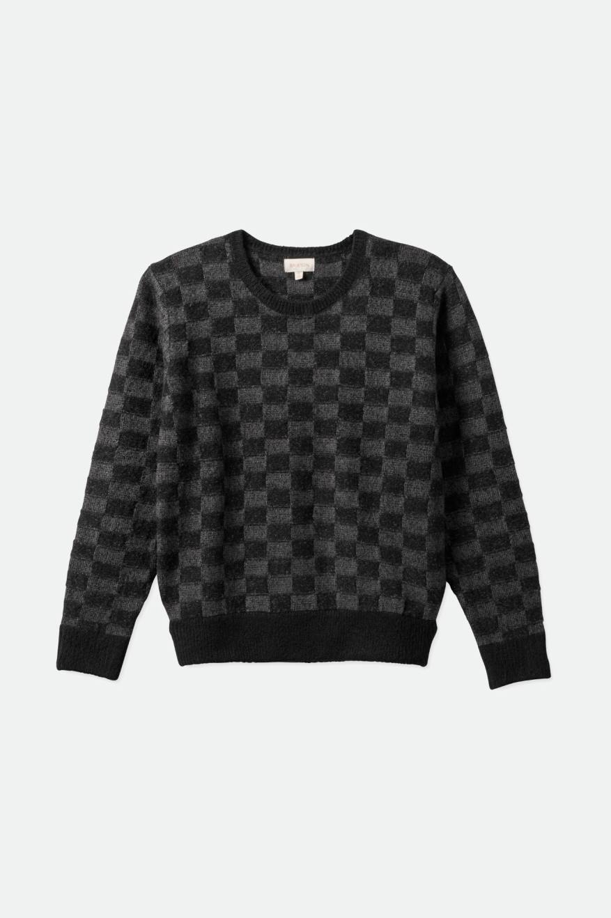 Black Brixton Carmen Sweater Women's Tops | 674215QXG