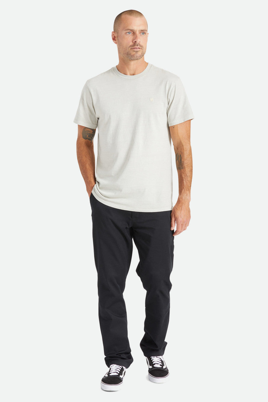 Black Brixton Choice Chino Regular Men's Pants | 345980EHW