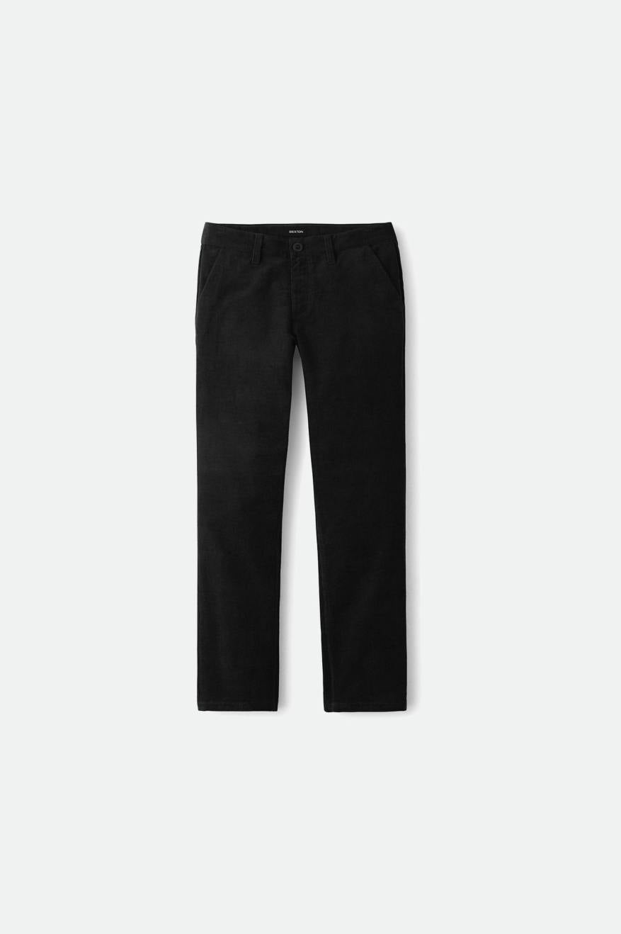 Black Brixton Choice Chino Regular Men's Pants | 345980EHW