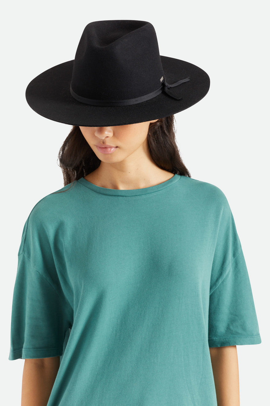 Black Brixton Cohen Cowboy Hat Women's Hats | 536791XNV