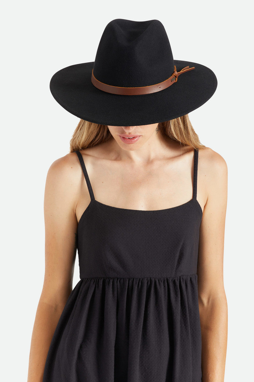 Black Brixton Field Proper Hat Women's Hats | 567903UJF