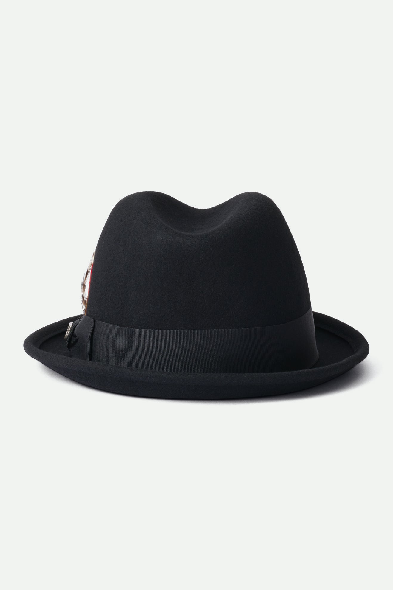 Black Brixton Gain Fedora Women's Fedoras | 931462CFP