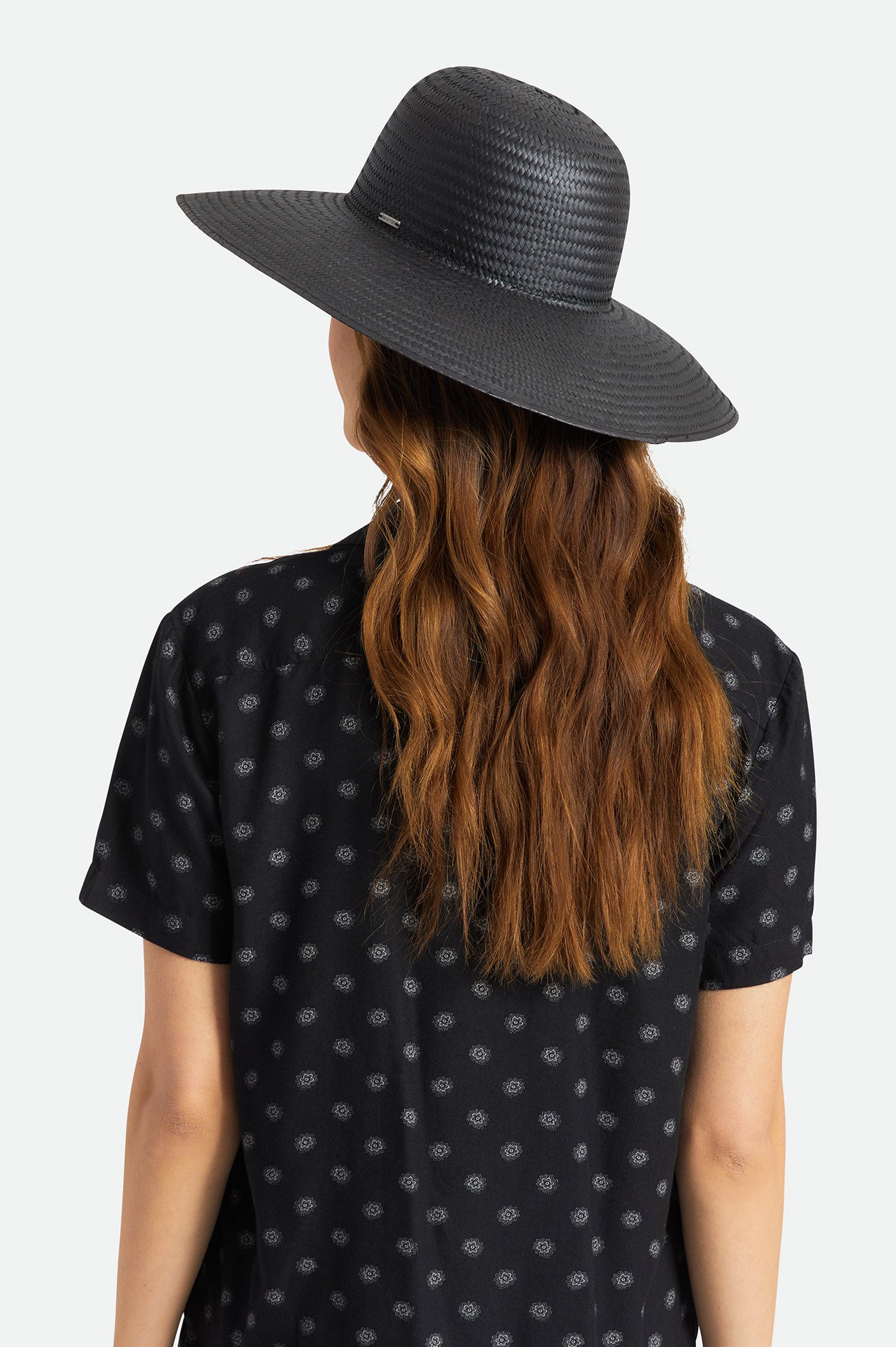 Black Brixton Janae Sun Hat Women's Hats | 012953QWE