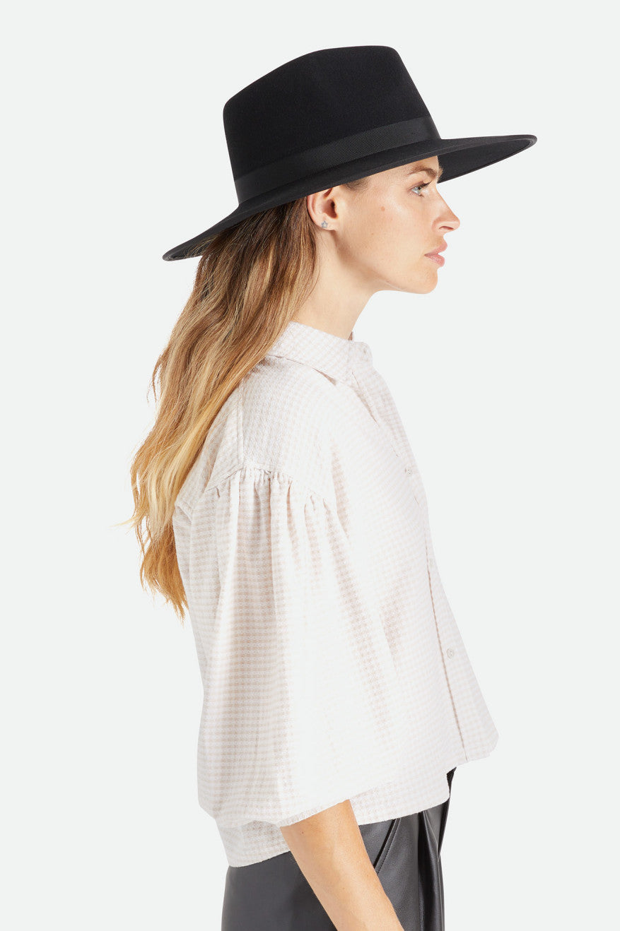 Black Brixton Jo Rancher Hat Women's Hats | 274960GYV