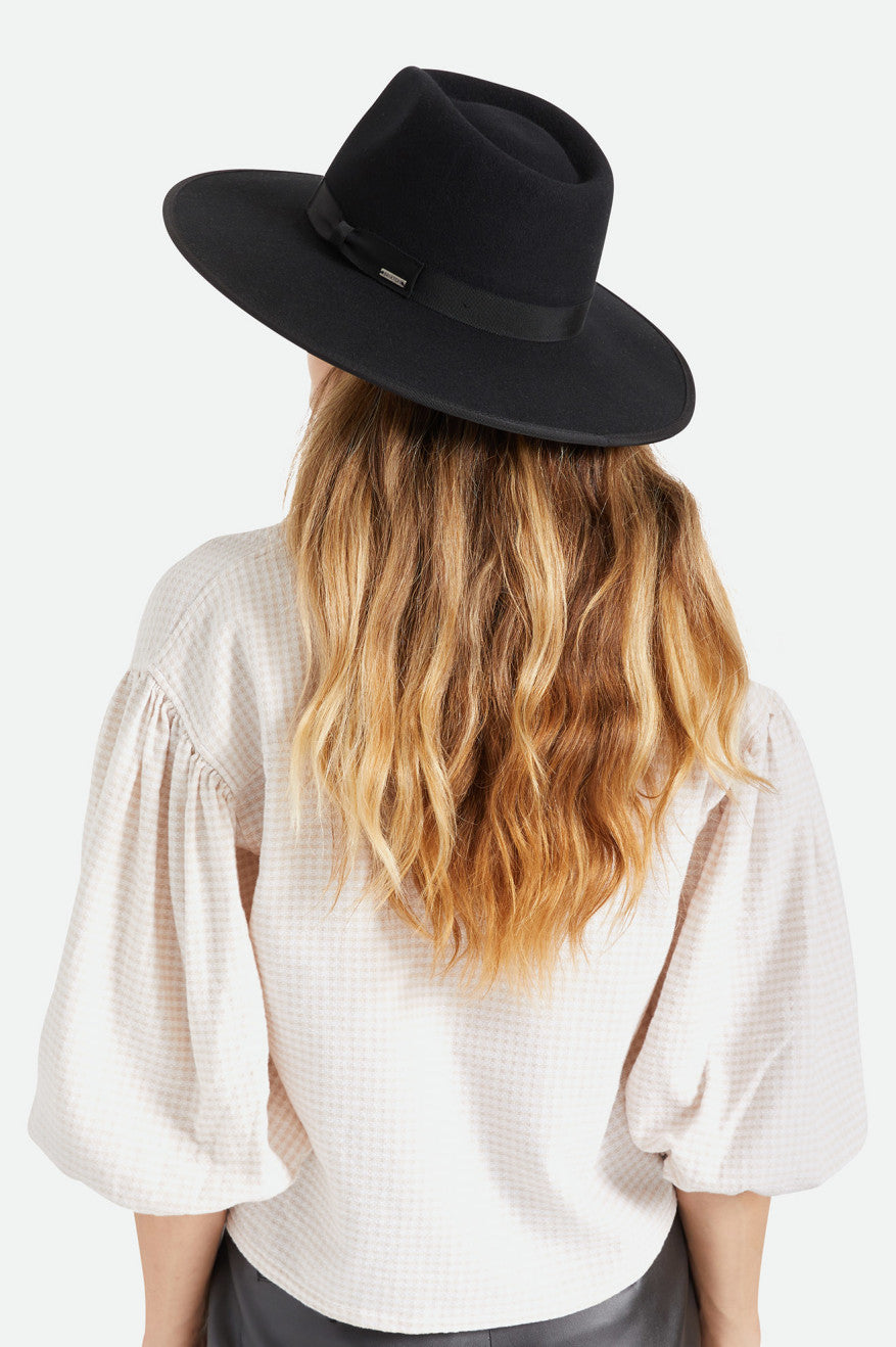 Black Brixton Jo Rancher Hat Women's Hats | 274960GYV