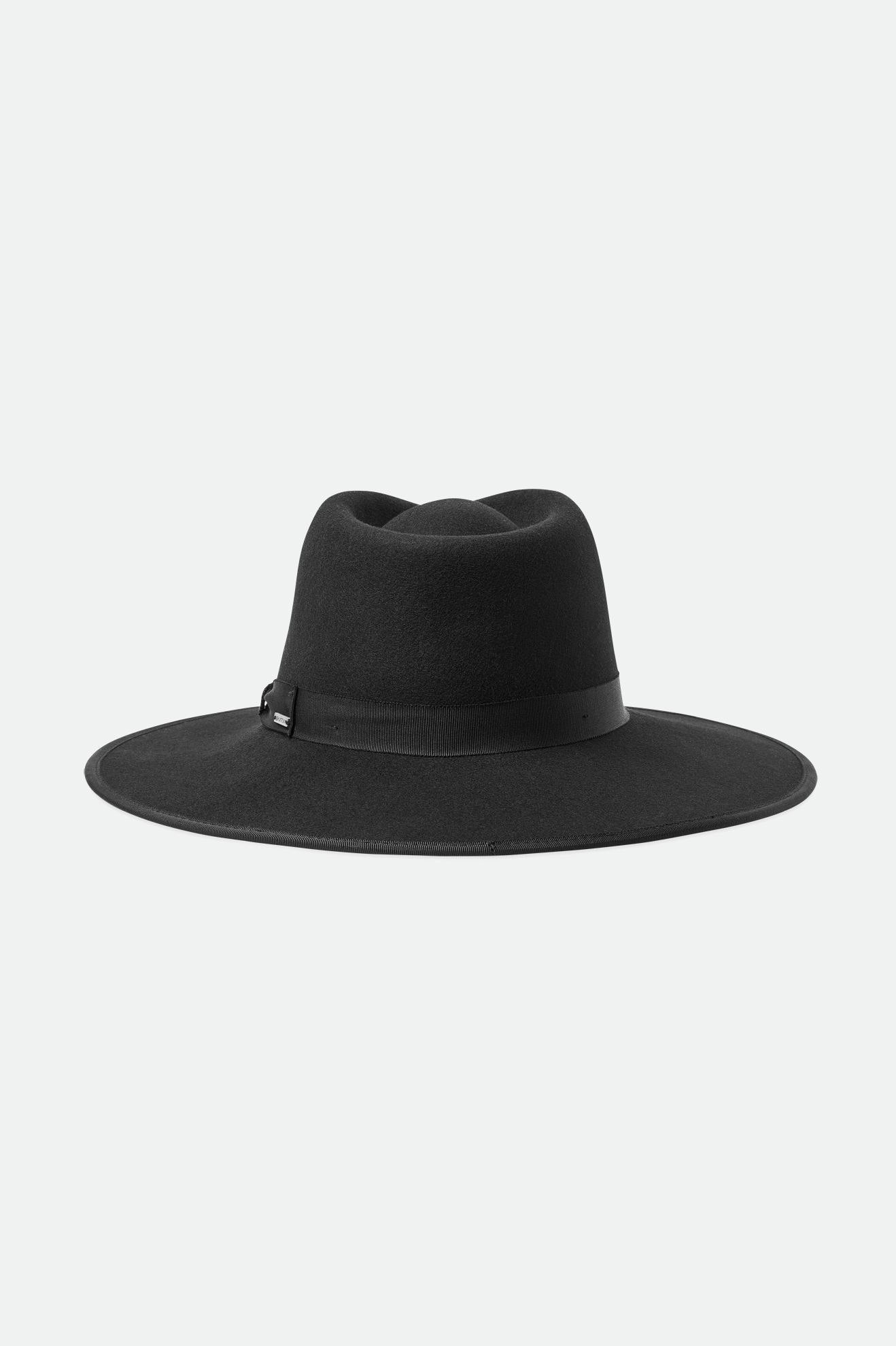 Black Brixton Jo Rancher Men's Hats | 467835ISZ