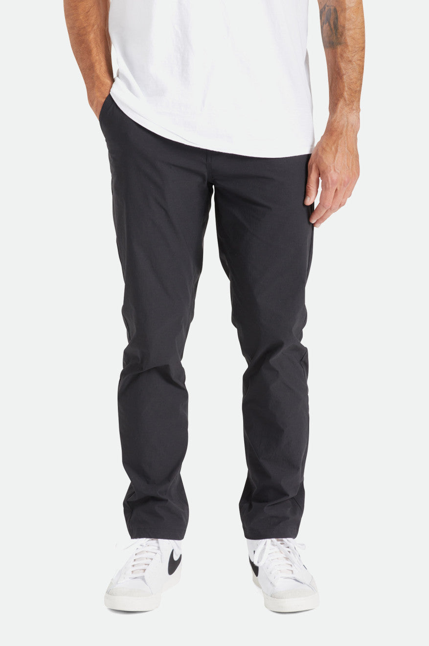 Black Brixton Knox Utility Slim Men\'s Pants | 750691NUF