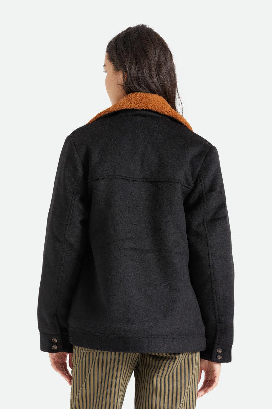 Black Brixton Nouvelle Women's Jackets | 718356THP