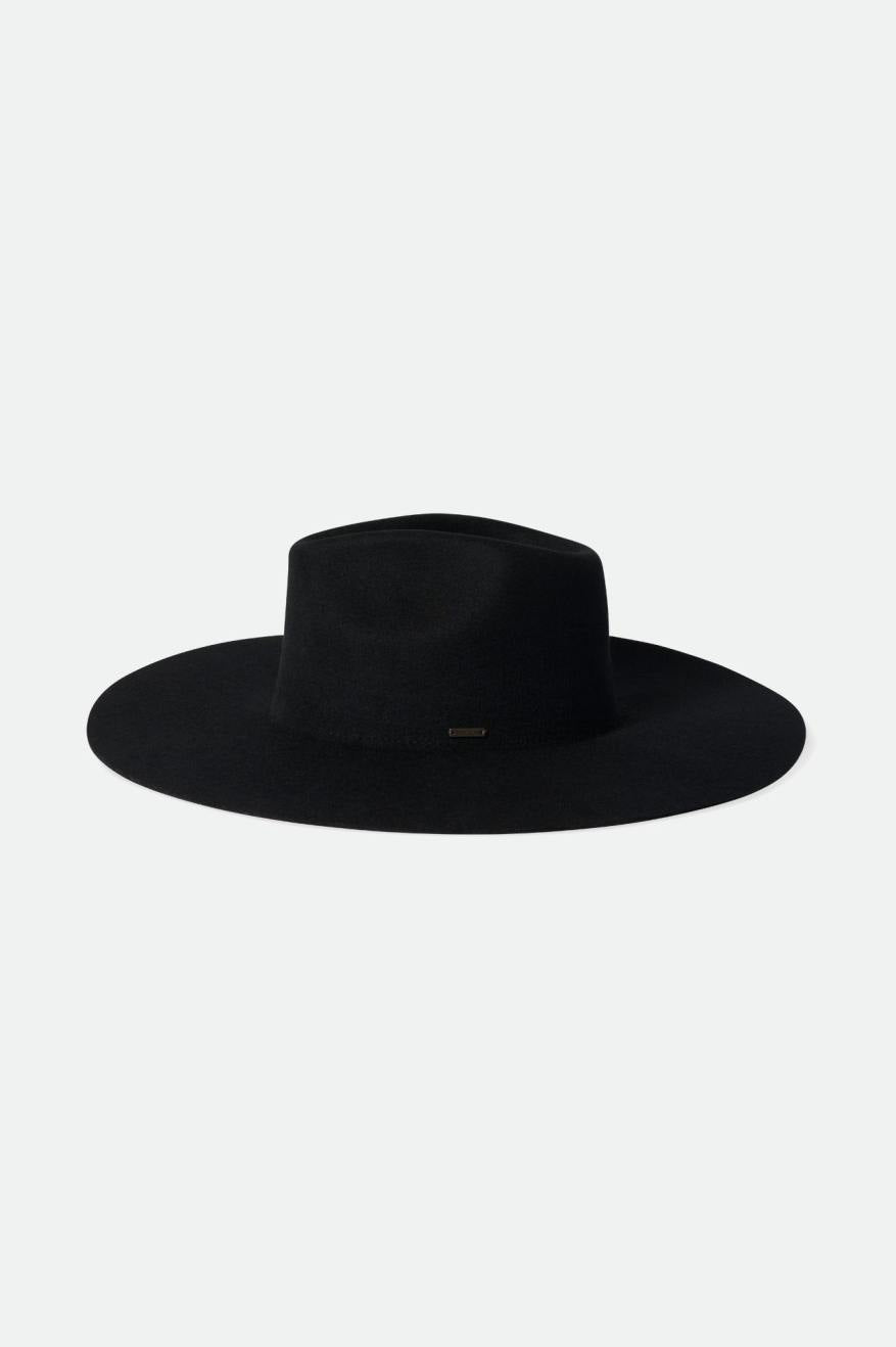 Black Brixton Primrose Felt Fedora Women's Fedoras | 601754IRW