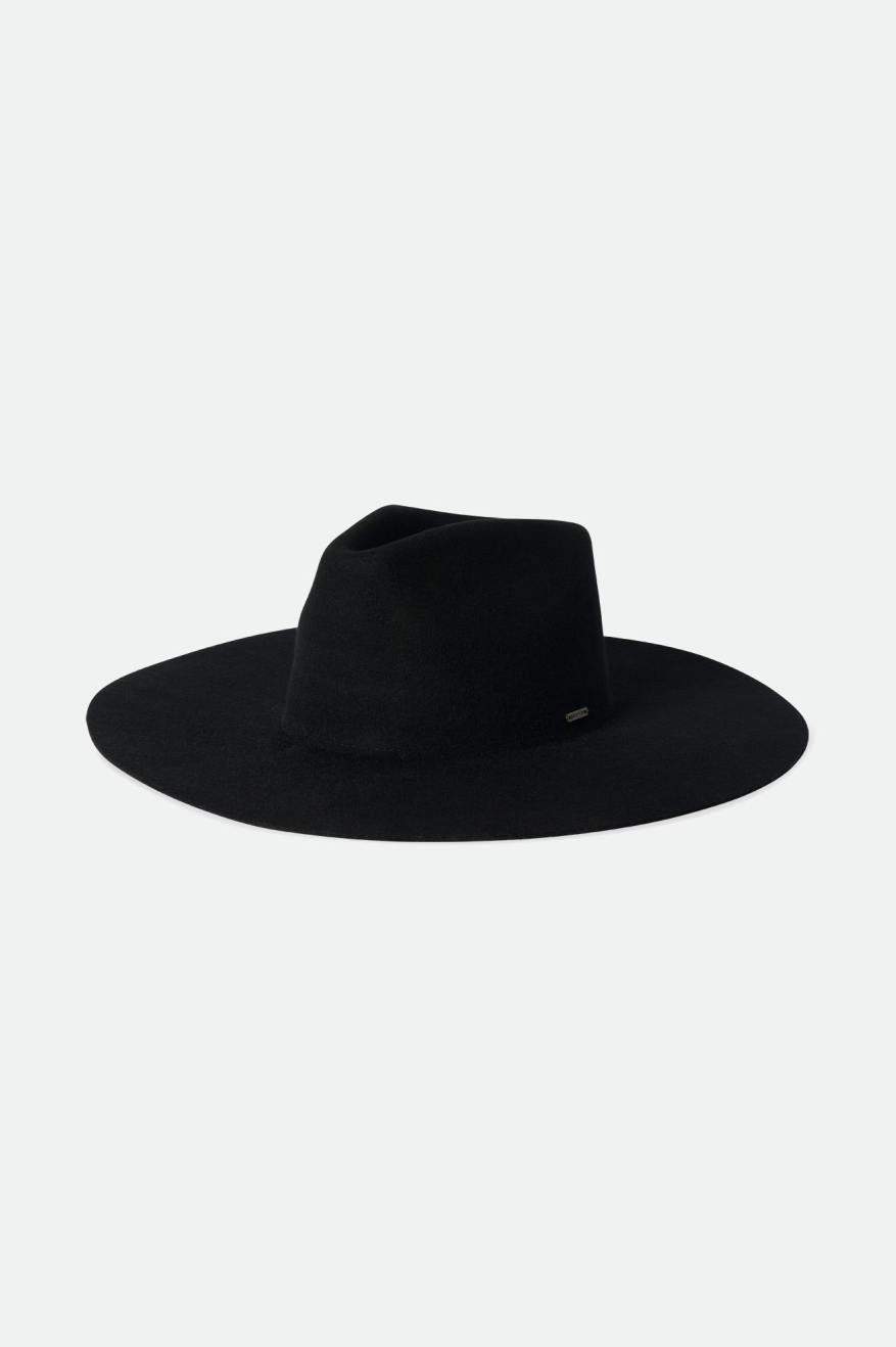 Black Brixton Primrose Felt Fedora Women\'s Fedoras | 601754IRW