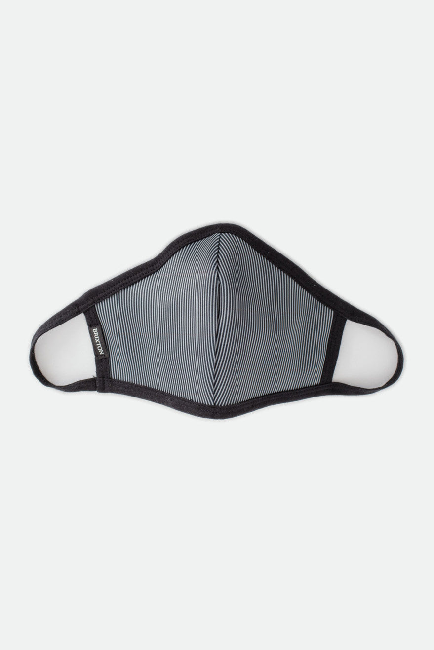 Black Brixton Reversible Unisex Face Masks | 452087LTB