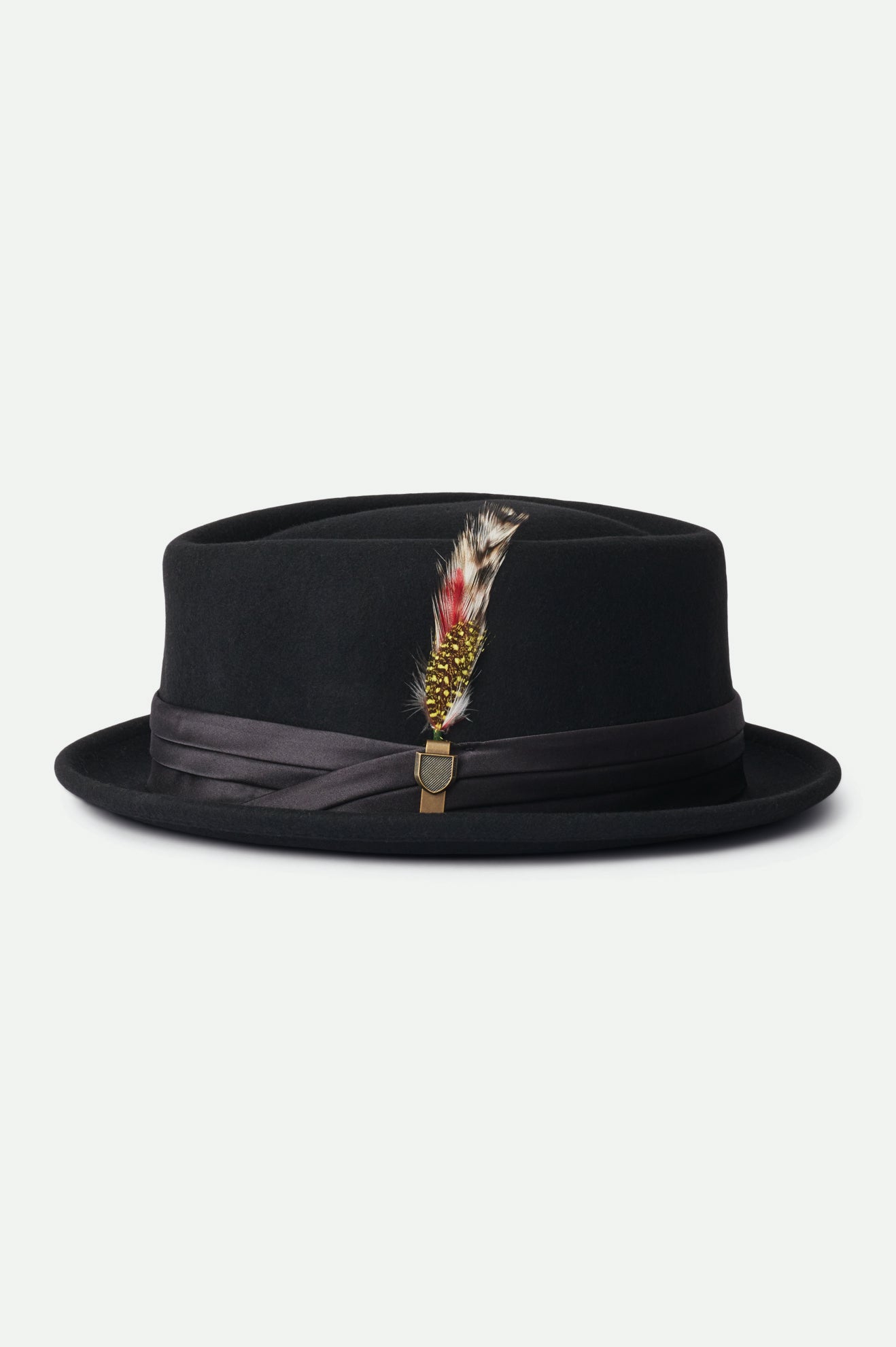 Black Brixton Stout Pork Pie Women's Hats | 724061BTY