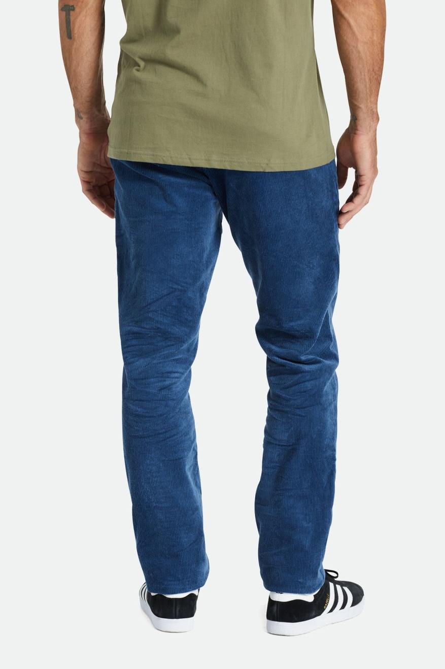 Blue Brixton Choice Chino Regular Men's Pants | 046738AUB