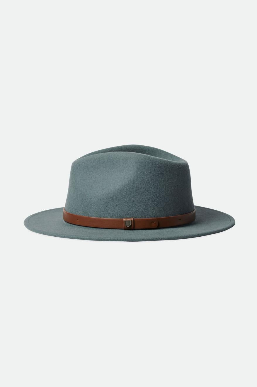 Blue Brixton Messer Fedora Women's Fedoras | 709658ZPV