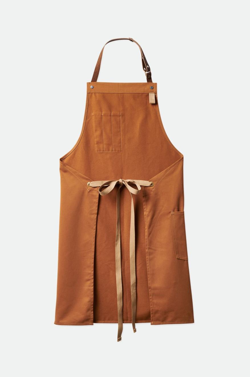 Brown Brixton Artifact All Purpose Apron Unisex Accessories | 730146MLH