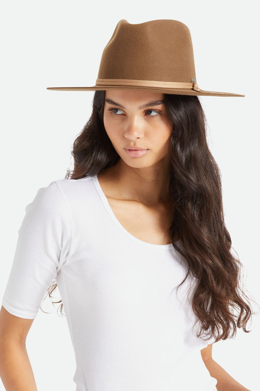 Brown Brixton Cohen Cowboy Women's Hats | 028154TJW