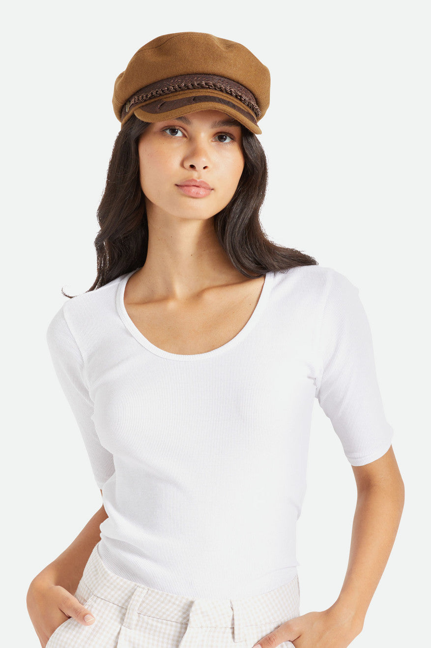 Brown Brixton Fiddler Reserve Women's Hats | 397152JRO