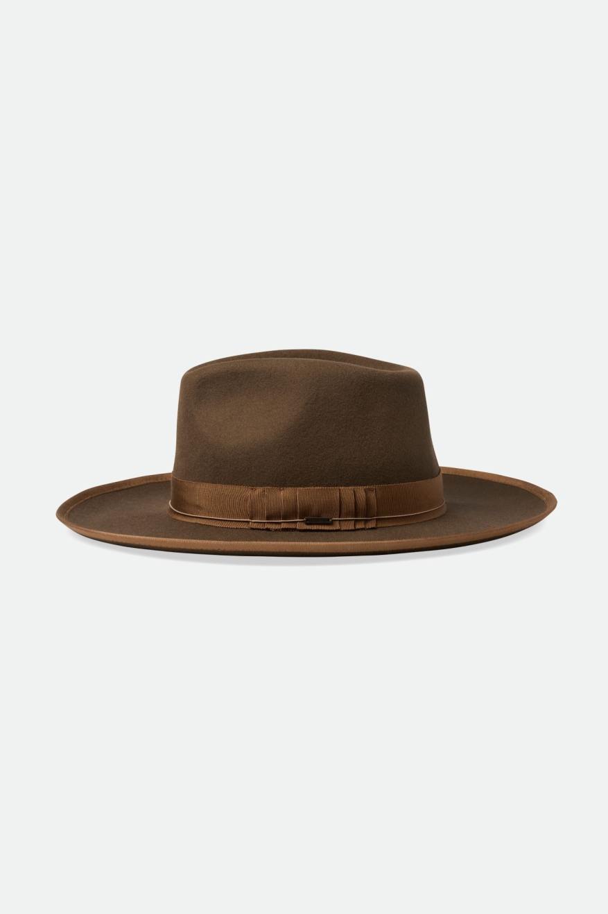 Brown Brixton Reno Fedora Women's Fedoras | 897136EPM