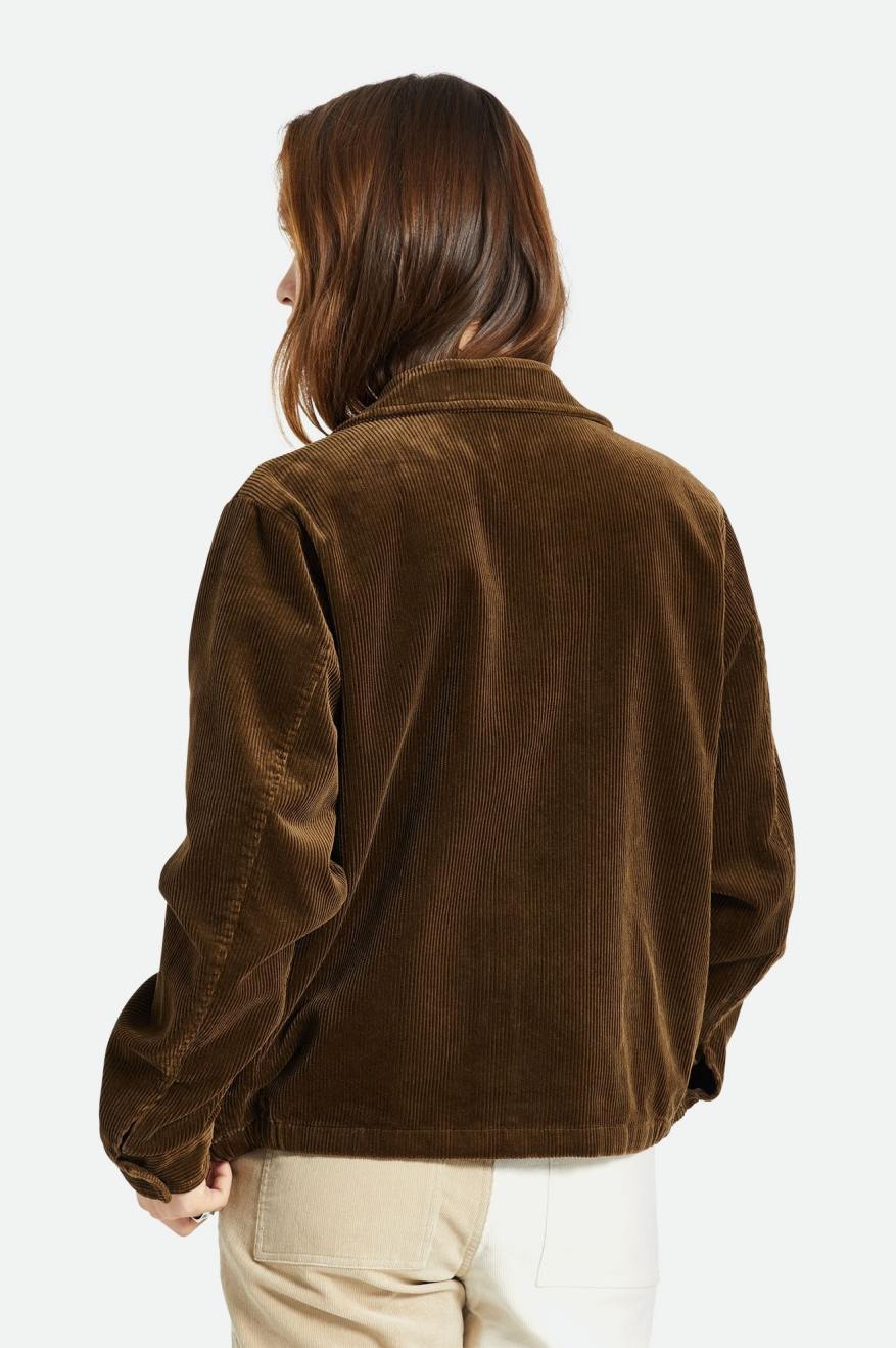 Brown Brixton Utopia Women's Jackets | 308756HUP