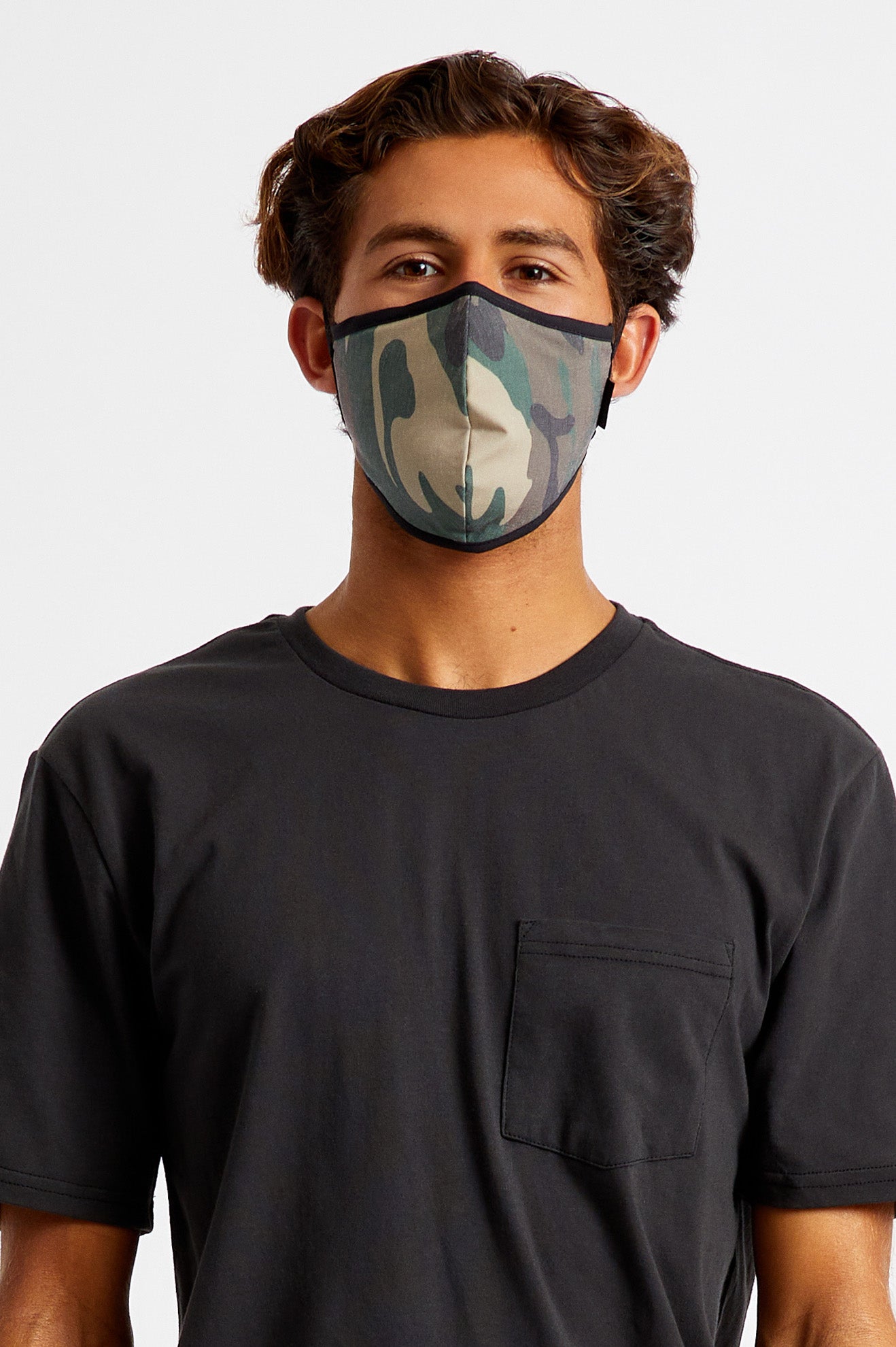 Camo Brixton Antimicrobial 4-Way Stretch Unisex Face Masks | 546218CTO