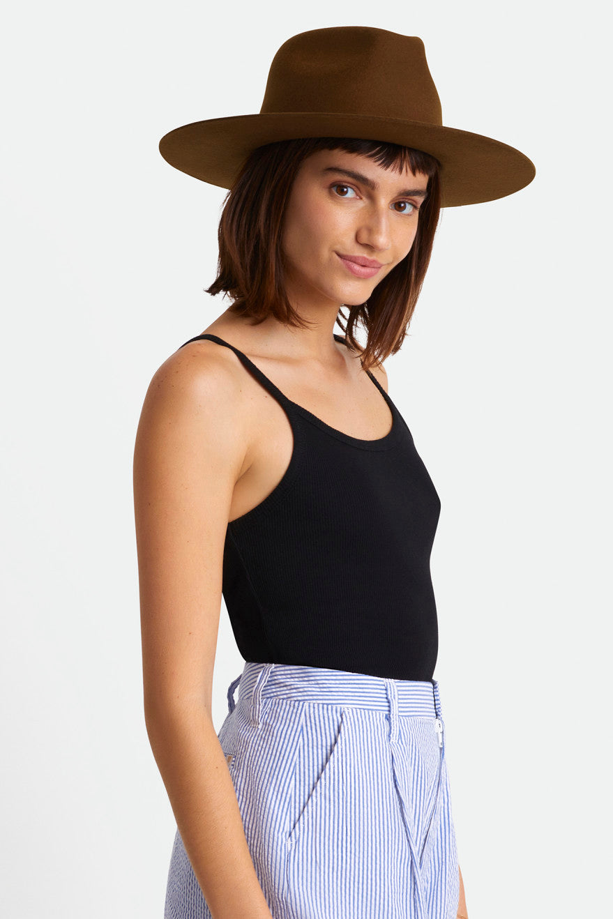 Coffee Brixton Cohen Cowboy Hat Women's Hats | 362185FDG